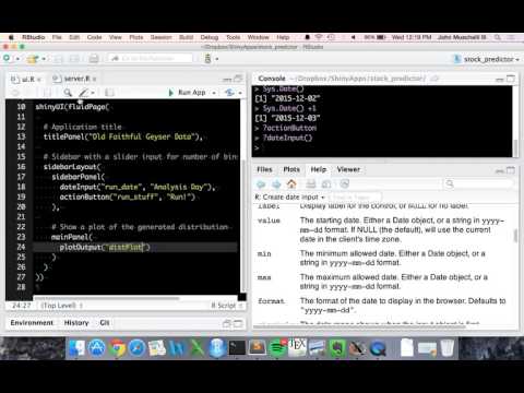 Data Science Lab: R Shiny Application with Reactivity and Buttons