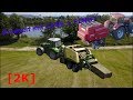 Ballen Pressen Mit DEUTZ CASE KRONE Gras Mähen 2 7K
