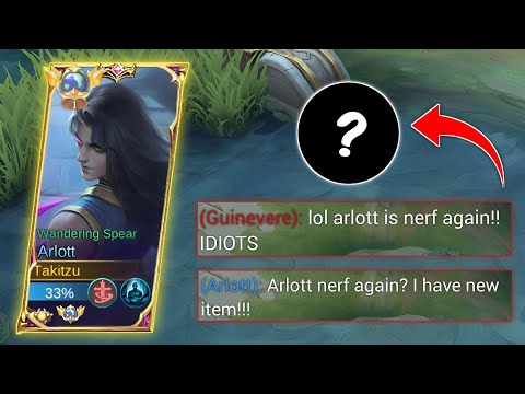 ARLOTT NEW UPDATE BIG NERF!! |  BUT THIS NEW BUILD IS SUPER OP!! | NEW BUILD & EMBLEM