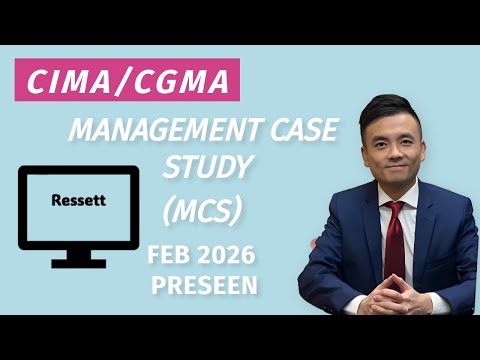CIMA Management Case Study Feb 2026 Preseen Analysis Ressett