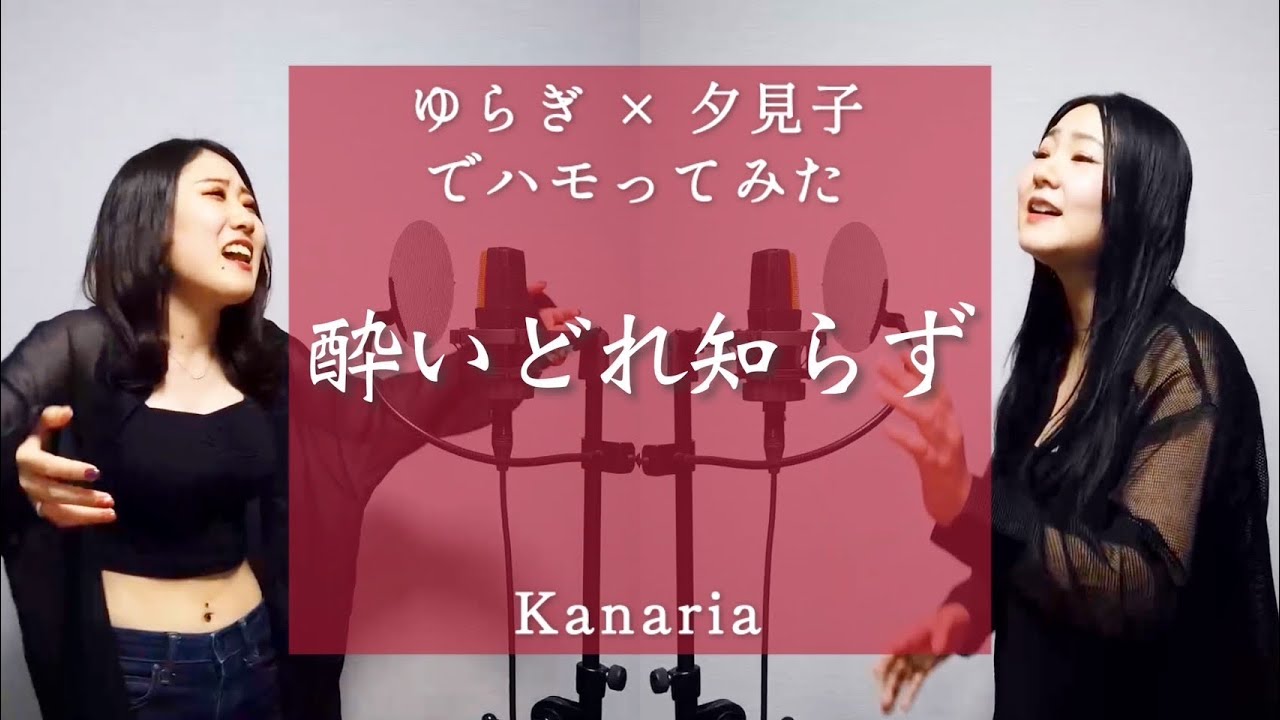 【二人で】酔いどれ知らず / Kanaria covered byゆらぎ×夕見子【ハモってみた】