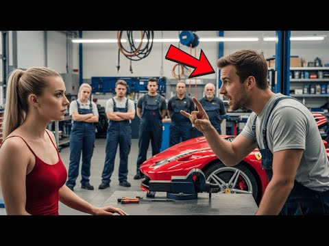 In Der Werkstatt Verstand Niemand Die Taube Millionärin —Bis Der Arme Mechaniker Das Unmögliche Tat…