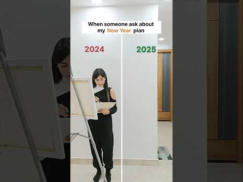 New Year New Artworks ❤️ #newyear #2025 #painting #art #artwork #love #beautiful #draw #newyear2025