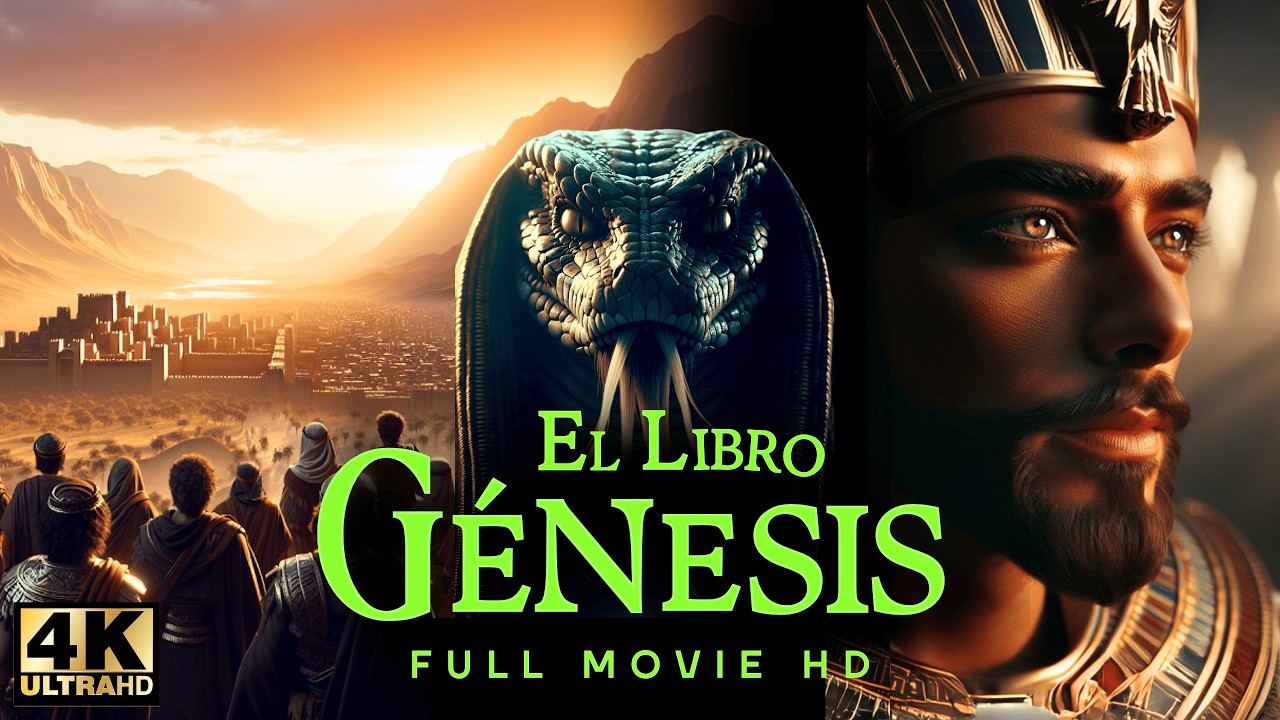 EL LIBRO DEL GÉNESIS 🎬 Película completa en Español | Adán y Eva | Noé | Abraham | Jacob | José