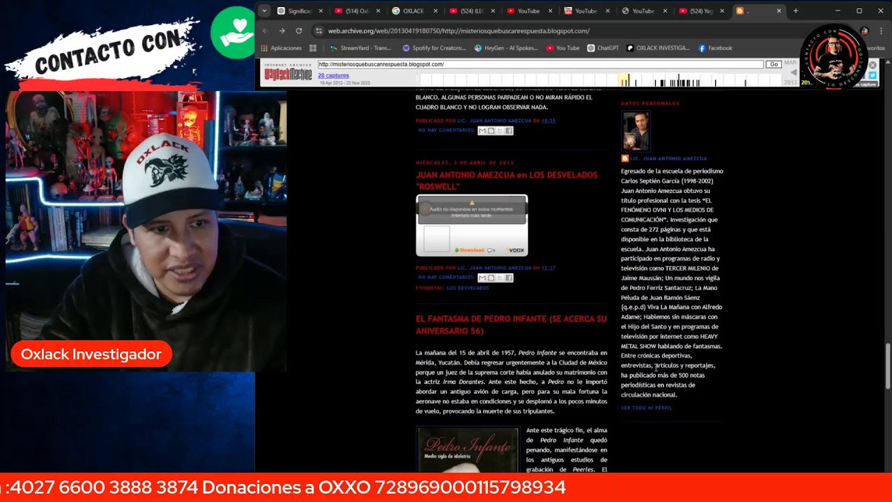 RECORDANDO COMO ERA YOU TUBE HACE 18 AÑOS Y me confunden con ser italiano