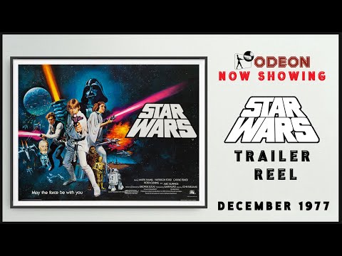 STAR WARS (December 1977 Odeon Cinema Trailer Reel) -- Home Cinema