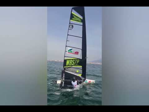 Waszp marzo 2023 Gabriel e il foil... 😉