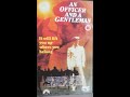 Original VHS Opening And Closing To An Officer And A Gentleman UK VHS Tape