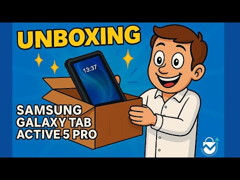 Unboxing the New Samsung Galaxy Tab Active5 Pro | SAP Customer Checkout NFC Payment