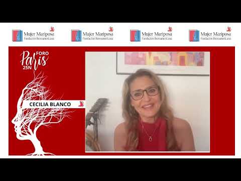 CECILIA BLANCO PONENCIA MARIPOSA FORO MUJERES POR LA BIODIVERSIDAD - PARIS 2024