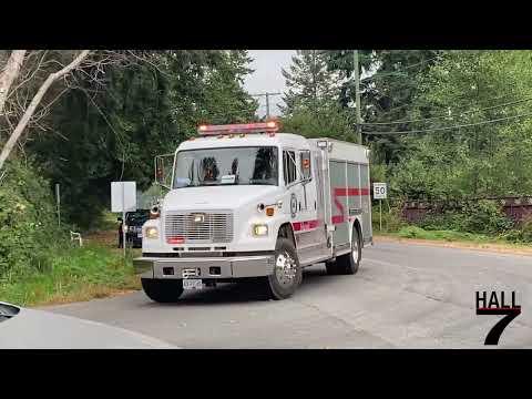 Gibsons & District Fire Department - C1, R1, E2 & P1 Responding