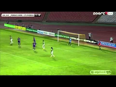 31.08.2013 Hungarian League Ferencváros-KTE-PHOENIX Mecano 1-0 highlights