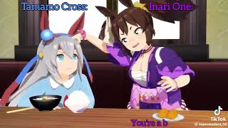 Cover art for what if tamamo cross vs inari one was charted???