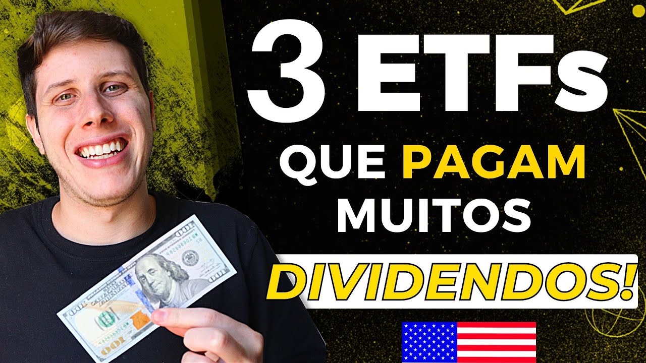 TOP 3 ETFs de DIVIDENDOS para INVESTIR em 2021 na Bolsa Americana!