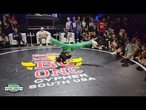 JEYNA (BATTLE BORN) VS BLONDIE (FULL FORCE)// RED BULL BC ONE CYPHER SOUTH USA// B GIRL SEMIFINALS
