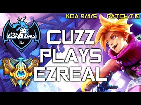 LZ Cuzz Plays EZREAL vs SEJUANI Jungle - S7 Ranked | Patch 7.19