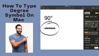 How To Type Degree Symbol On A Mac