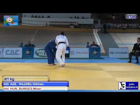 Judo 2010 World Cup Men Vienna: Elkhan Rajabli (AZE) - Milan Burges (HUN) [-81kg]