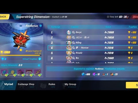 Red Lotus Abyss Ex - Parvati D393 Ignite Buff - HFs AE MA 516pts