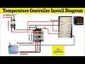 Temperature Controller Install Diagram । Engineers CommonRoom । Electrical Circuit Diagram