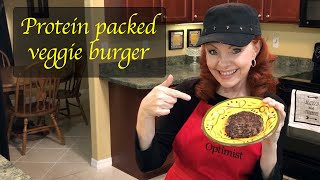 Protein Packed Veggie Burgers #proteinveggieburger #howtomakeaveggieburger #easyveggieburger
