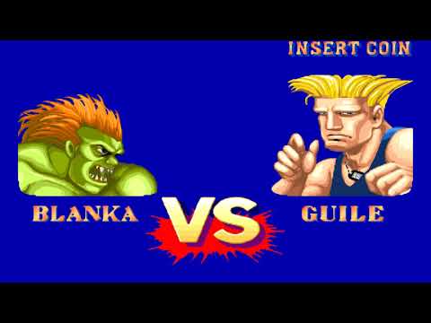 Street Fighter II' Hyper Fighting (Arcade 1CC Hardest Difficulty) - Blanka Playthrough