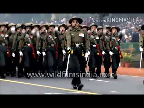 Kandho se kandhe milte hai kadmo se kadam milte hai|| Video on Indian Army.