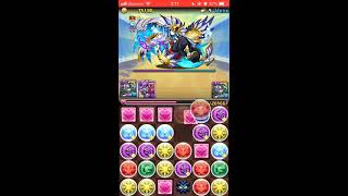 【パズドラ実況】ワダツミ降臨2体以下に闇アテナパーティで挑戦