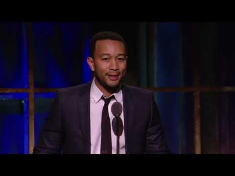 John Legend Inducts Dr. John into the Rock & Roll Hall of Fame 2011