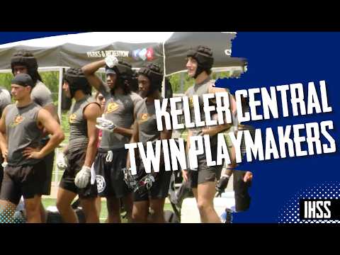 Taylor Twins Lead Keller Central to UIL 6A 7on7 Championship Over Allen