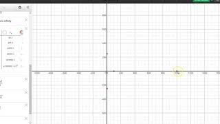 Limits as x goes to infinity (Desmos examples)