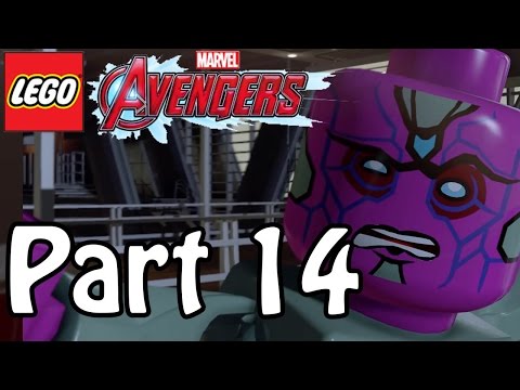 LEGO Avengers Walkthrough Part 14 - VISION!! (Gameplay PS4/XB1/Wii U 1080p HD)