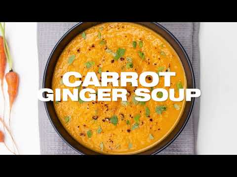 Spiced Carrot Ginger Soup Recipe