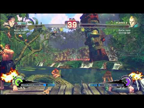 SSF4 [RY] Ninja Shakz vs RaGe Isho [AB]