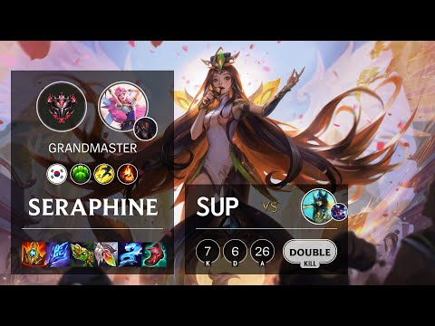 Seraphine Support vs Nami - KR Grandmaster Patch 11.19