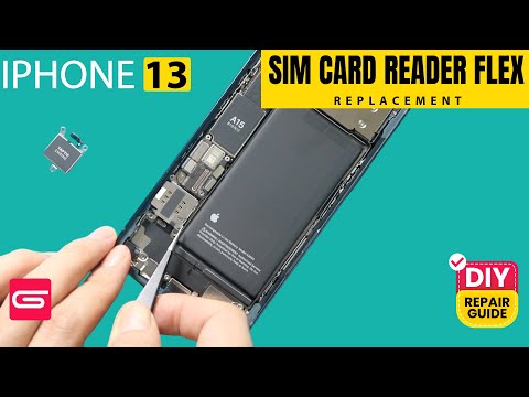 iPhone 13 SIM Card Reader Flex Replacement | No Signal/Network Issues