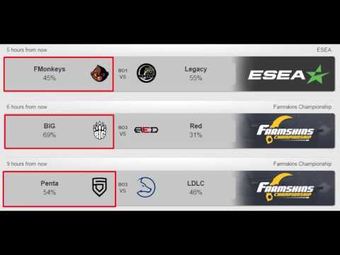 CSGO Lounge Betting Predictions - Penta VS LDLC, FMonkeys VS Legacy, And More
