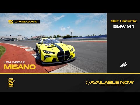 ACC | BMW M4 GT3 | 1:32.562 at Misano | LFM S16W2