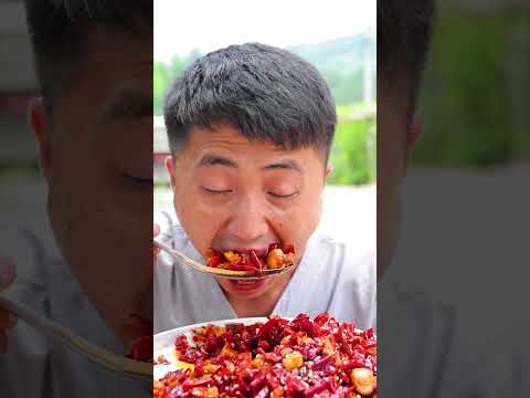 mukbang | Spicy Chicken | spicy challenge | funny mukbang | funny video | songsong and ermao