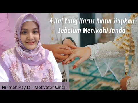 4 Hal Yang Harus Kamu Siapkan Sebelum Menikahi Janda
