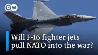 The US has been training Ukrainians on F-16 simulators over recent months | DW News