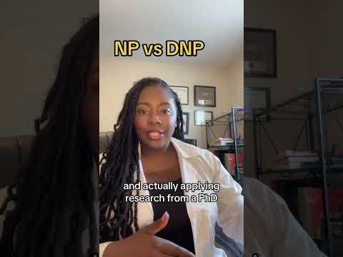 Understanding the Difference: Nurse Practitioner vs. Doctorate of Nursing Practice #dnp #psychnurse