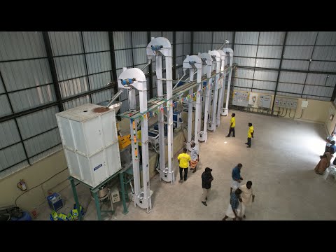 Automatic pneumatic rubber sheller machine, three phase