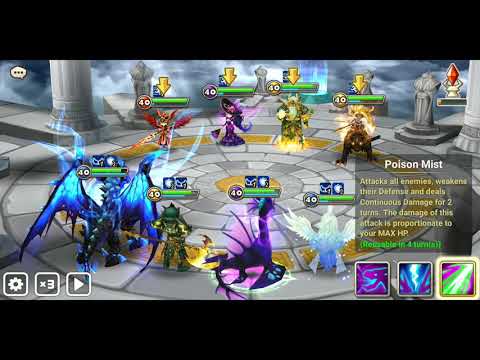 Dark desert queen Arena closing summoners war  암사막 아레나 마감영상