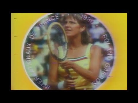 Chris Evert vs. Kathy Jordan Roland Garros 1980 QF 💛