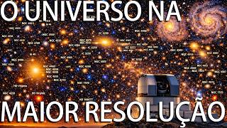 A imagem mais detalhada do universo capturada por 3,2 bilhões de pixels