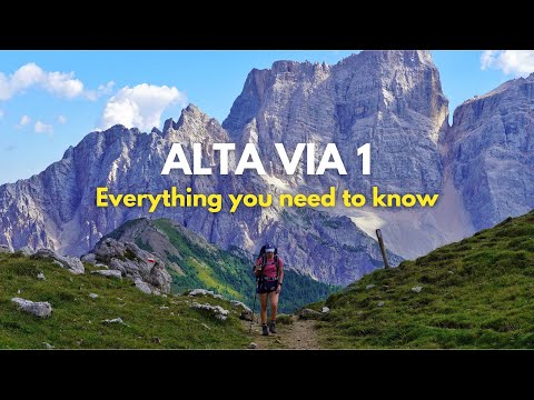 Alta Via 1 Hiking Guide - How to plan | Itinerary | Maps