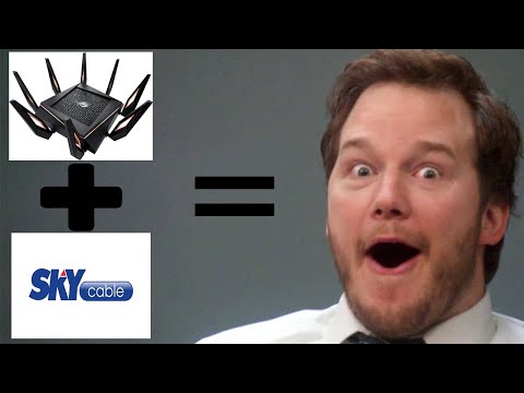 ASUS ROG Rapture GT-AX11000 - Unboxing and Comparison using Philippine Internet (Sky Cable)