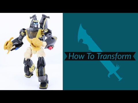 How To Transform: Transformers Legacy Evolution Deluxe Class Prowl