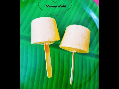Mango Kulfi for summer time by Avani and Akshaj